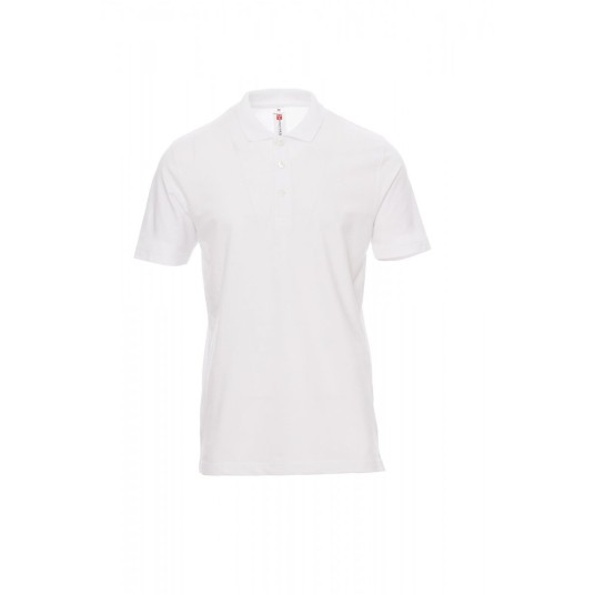 KOSZULKA POLO MĘSKA ROME - BIAŁY