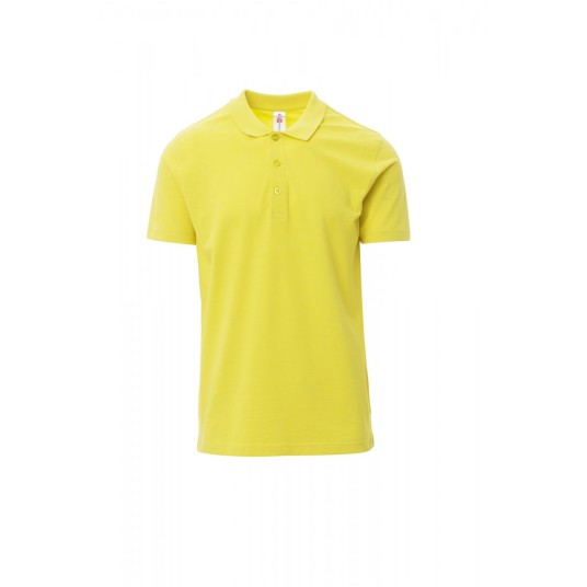 KOSZULKA POLO MĘSKA ROME - ŻÓŁTY