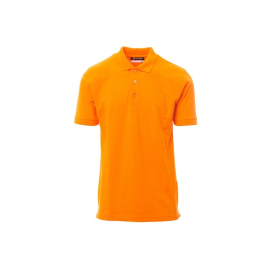 KOSZULKA POLO MĘSKA VENICE PRO - POMARAŃCZOWY