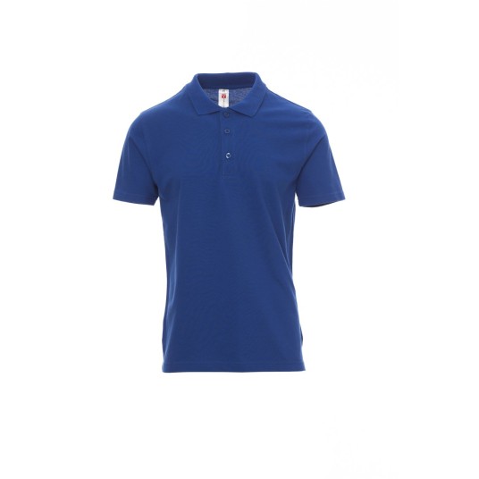 KOSZULKA POLO UNISEX AMALFI - KRÓLEWSKI NIEBIESKI