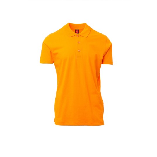KOSZULKA POLO UNISEX AMALFI - POMARAŃCZOWY