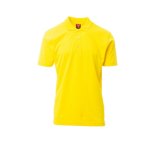 KOSZULKA POLO UNISEX AMALFI - ŻÓŁTY