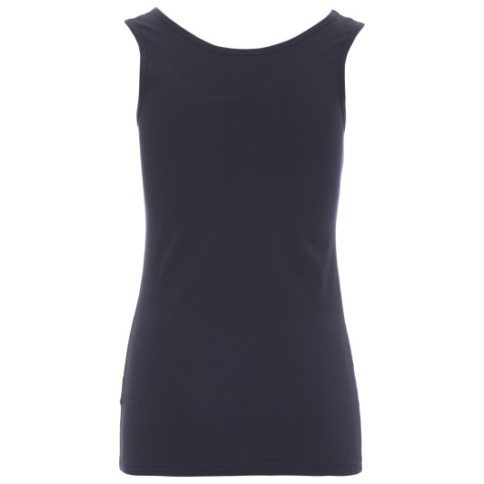 KOSZULKA T-SHIRT BEZ RĘKAWÓW FLEXTOP - GRANATOWY