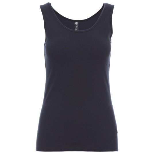 KOSZULKA T-SHIRT BEZ RĘKAWÓW FLEXTOP - GRANATOWY