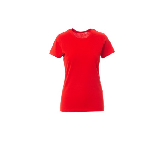 KOSZULKA T-SHIRT DAMSKA FREE LADY - CZERWONY