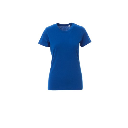 KOSZULKA T-SHIRT DAMSKA FREE LADY - KRÓLEWSKI NIEBIESKI