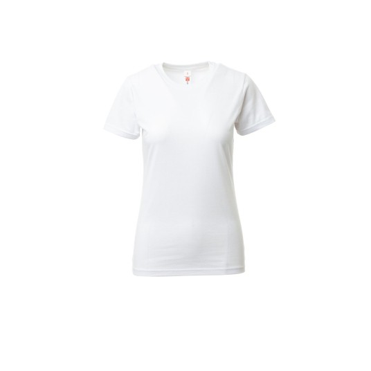 KOSZULKA T-SHIRT DAMSKA PRINT LADY - BIAŁY