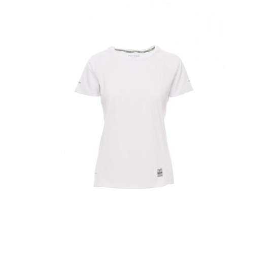 KOSZULKA T-SHIRT DAMSKA RUNNING LADY - BIAŁY