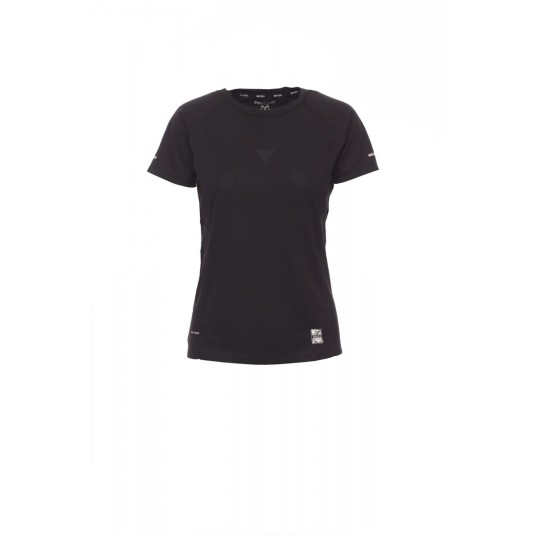 KOSZULKA T-SHIRT DAMSKA RUNNING LADY - CZARNY