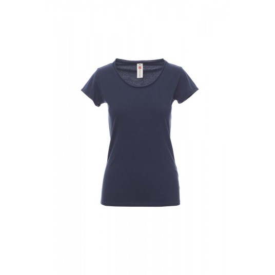 KOSZULKA T-SHIRT DAMSKA SOUND+LADY - NIEBIESKI DENIM