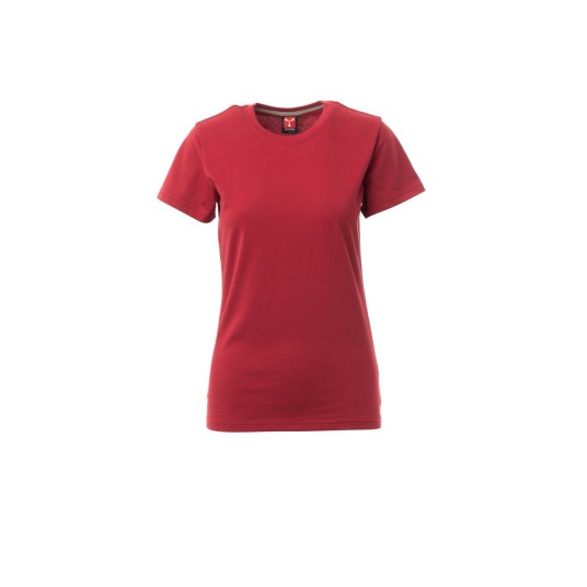 KOSZULKA T-SHIRT DAMSKA SUNRISE LADY - BORDOWY