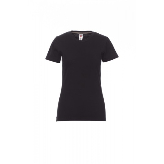 KOSZULKA T-SHIRT DAMSKA SUNRISE LADY - CZARNY
