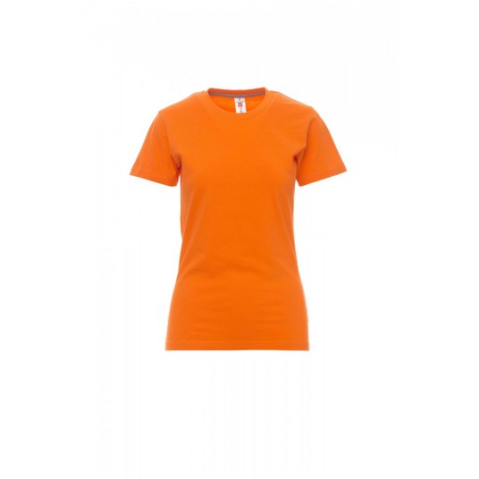 KOSZULKA T-SHIRT DAMSKA SUNRISE LADY - POMARAŃCZOWY