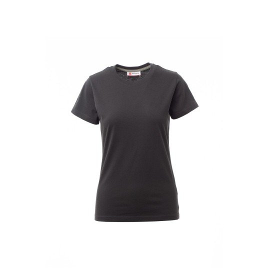 KOSZULKA T-SHIRT DAMSKA SUNSET LADY - ANTRACYTOWY