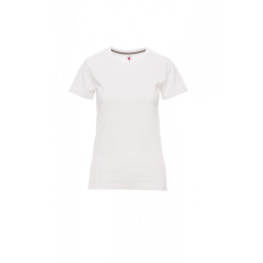 KOSZULKA T-SHIRT DAMSKA SUNSET LADY - BIAŁY