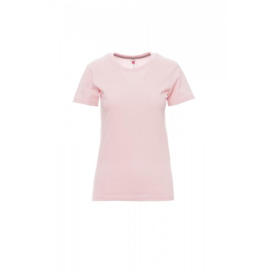 KOSZULKA T-SHIRT DAMSKA SUNSET LADY - CIENISTY RÓŻOWY