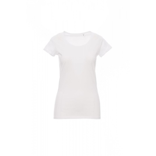 KOSZULKA T-SHIRT DAMSKA YOUNG LADY - BIAŁY