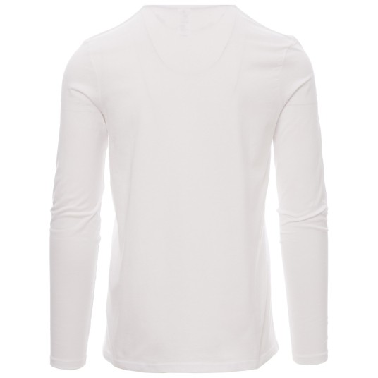 KOSZULKA T-SHIRT DŁUGI RĘKAW PINETA - BIAŁY