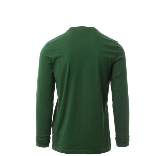 KOSZULKA T-SHIRT DŁUGI RĘKAW PINETA - ZIELONY