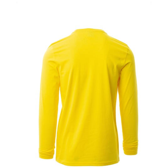KOSZULKA T-SHIRT DŁUGI RĘKAW PINETA - ŻÓŁTA