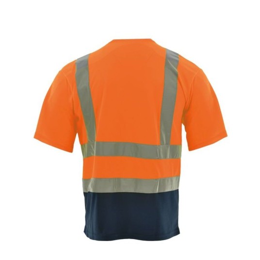 KOSZULKA T-SHIRT DROGOWIEC POMARAŃCZOWY ODBLASKOWY