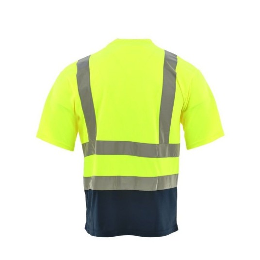 KOSZULKA T-SHIRT DROGOWIEC ZÓŁTY ODBLASKOWY