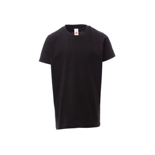 KOSZULKA T-SHIRT DZIECIĘCA PRINT KIDS - CZARNY