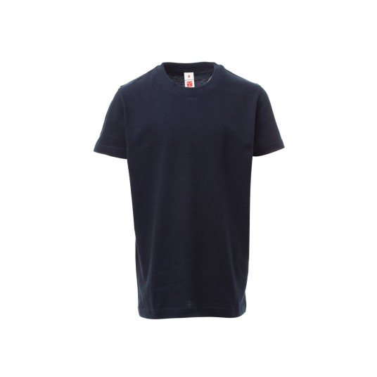 KOSZULKA T-SHIRT DZIECIĘCA PRINT KIDS - GRANATOWY
