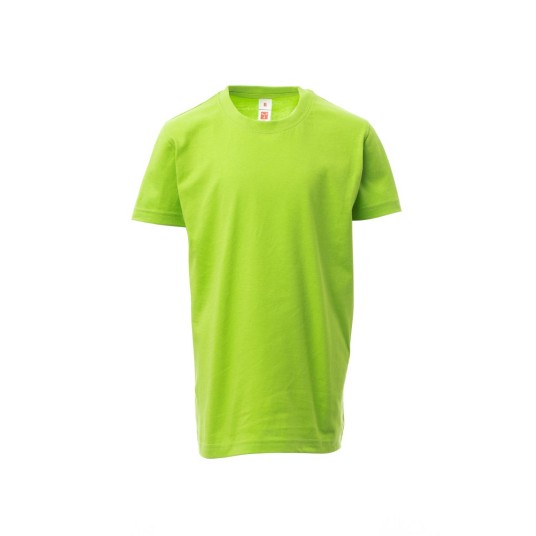KOSZULKA T-SHIRT DZIECIĘCA PRINT KIDS - JASKRAWOZIELONY