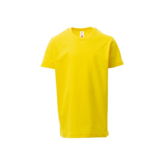 KOSZULKA T-SHIRT DZIECIĘCA PRINT KIDS - ŻÓŁTY