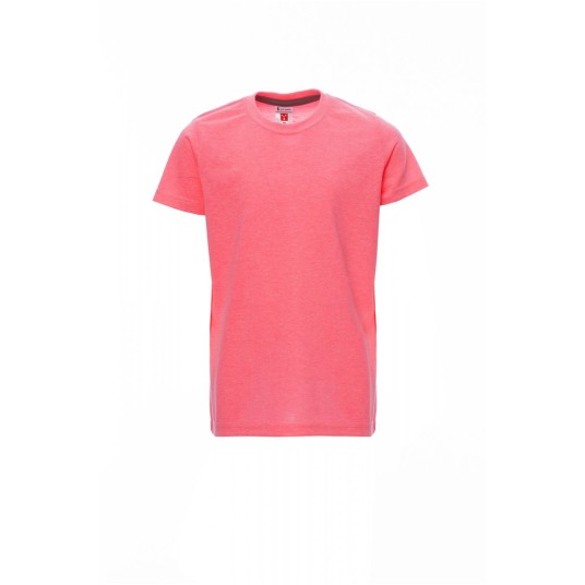 KOSZULKA T-SHIRT DZIECIĘCA SUNSET KIDS FLUO - FUKSJOWY FLUO