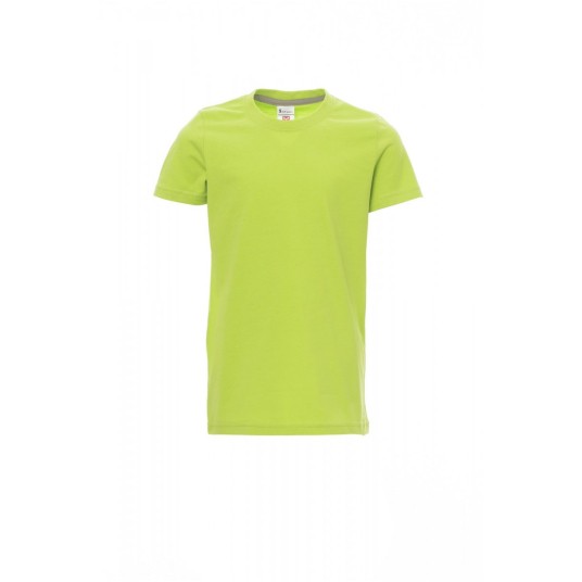 KOSZULKA T-SHIRT DZIECIĘCA SUNSET KIDS - JASKRAWOZIELONY