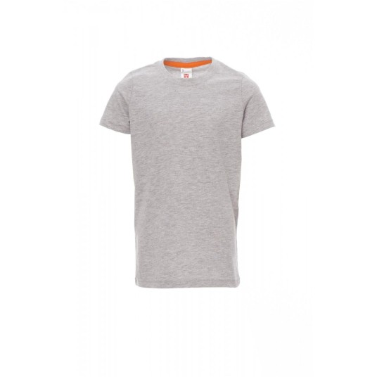 KOSZULKA T-SHIRT DZIECIĘCA SUNSET KIDS MELANGE - SZARY MELANŻ