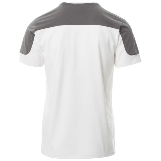 KOSZULKA T-SHIRT KRÓTKI RĘKAW CORPORATE - BIANCO-SMOKE