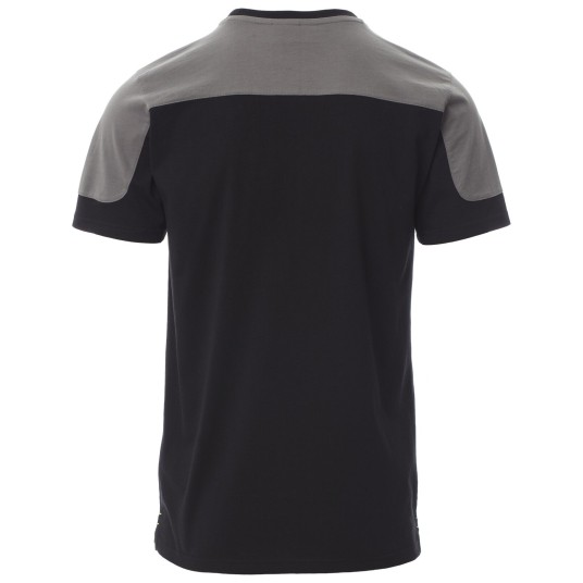 KOSZULKA T-SHIRT KRÓTKI RĘKAW CORPORATE - CZARNY-ZADYMIONY