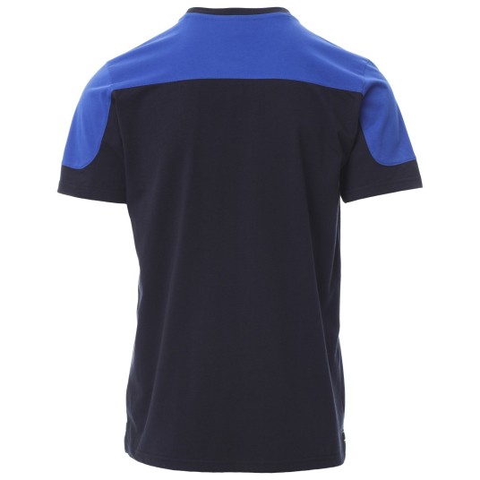 KOSZULKA T-SHIRT KRÓTKI RĘKAW CORPORATE - GRANATOWY-KRÓLEWSKI NIEBIESKI