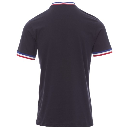 KOSZULKA T-SHIRT KRÓTKI RĘKAW FLAG - GRANATOWY-FRANCJA
