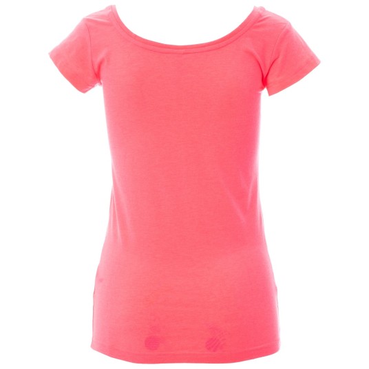 KOSZULKA T-SHIRT KRÓTKI RĘKAW FLORIDA FLUO - FUKSJOWY FLUO