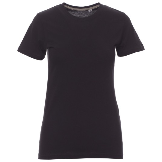 KOSZULKA T-SHIRT KRÓTKI RĘKAW FREE LADY - CZARNY