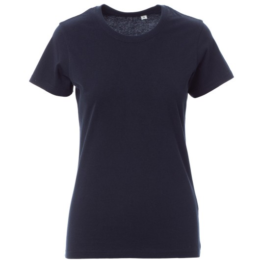 KOSZULKA T-SHIRT KRÓTKI RĘKAW FREE LADY - GRANATOWY