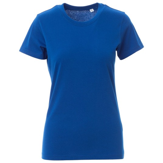 KOSZULKA T-SHIRT KRÓTKI RĘKAW FREE LADY - KRÓLEWSKI NIEBIESKI