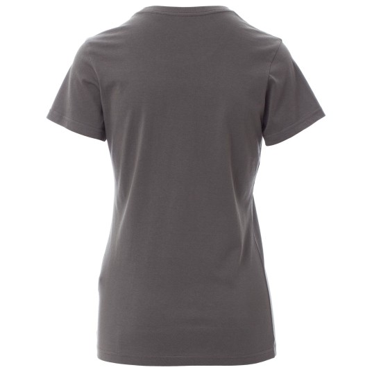 KOSZULKA T-SHIRT KRÓTKI RĘKAW FREE LADY - ZADYMIONY