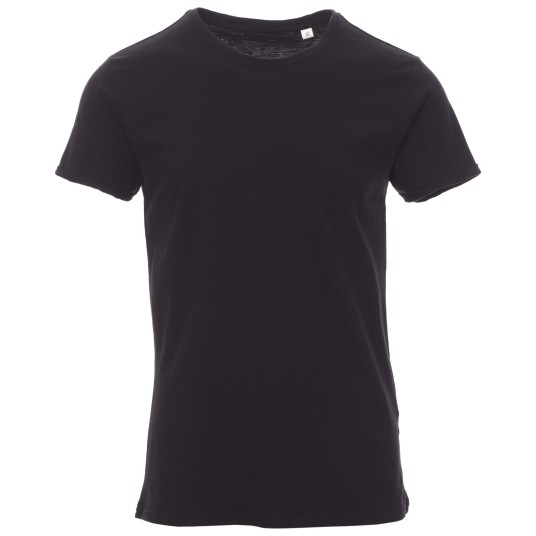 KOSZULKA T-SHIRT KRÓTKI RĘKAW PARTY - CZARNY