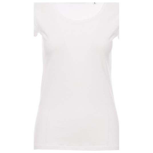 KOSZULKA T-SHIRT KRÓTKI RĘKAW PARTY LADY - BIAŁY