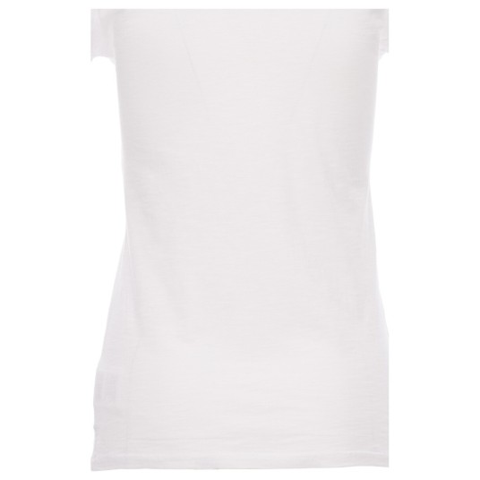 KOSZULKA T-SHIRT KRÓTKI RĘKAW PARTY LADY - BIAŁY