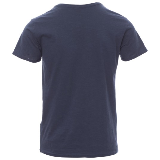 KOSZULKA T-SHIRT KRÓTKI RĘKAW PARTY - NIEBIESKI DENIM