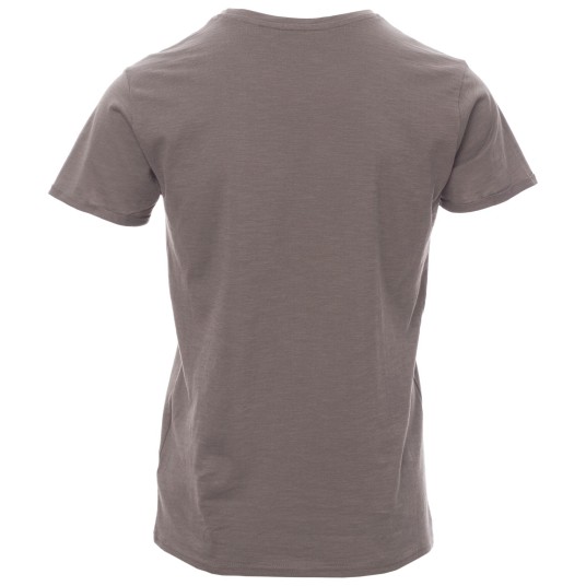 KOSZULKA T-SHIRT KRÓTKI RĘKAW PARTY - SZARY STALOWY