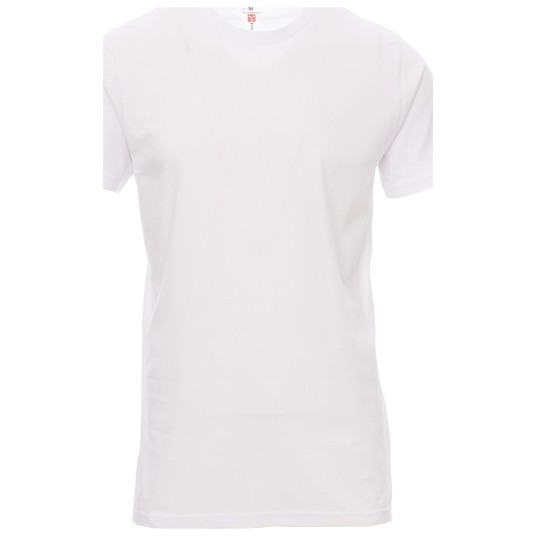 KOSZULKA T-SHIRT KRÓTKI RĘKAW PRINT - BIAŁY