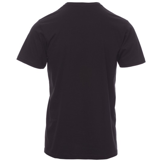 KOSZULKA T-SHIRT KRÓTKI RĘKAW PRINT - CZARNY