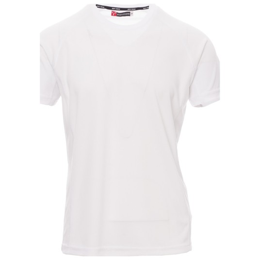 KOSZULKA T-SHIRT KRÓTKI RĘKAW RUNNER - BIAŁY